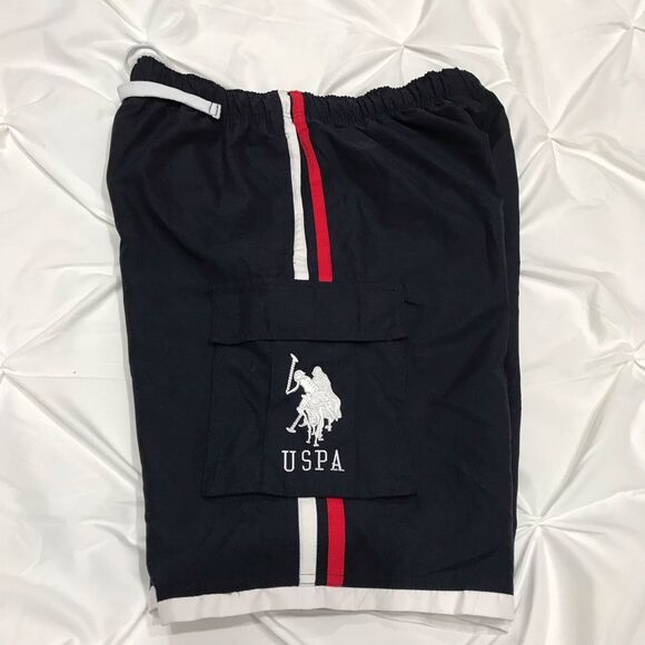 US Polo Association Board Shorts Swim Shorts Men's Sz L - Picture 4 of 8
